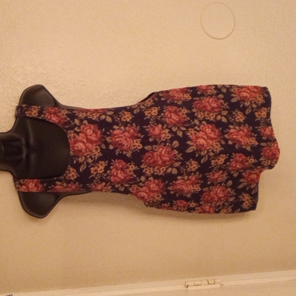 Floral Overall Dress